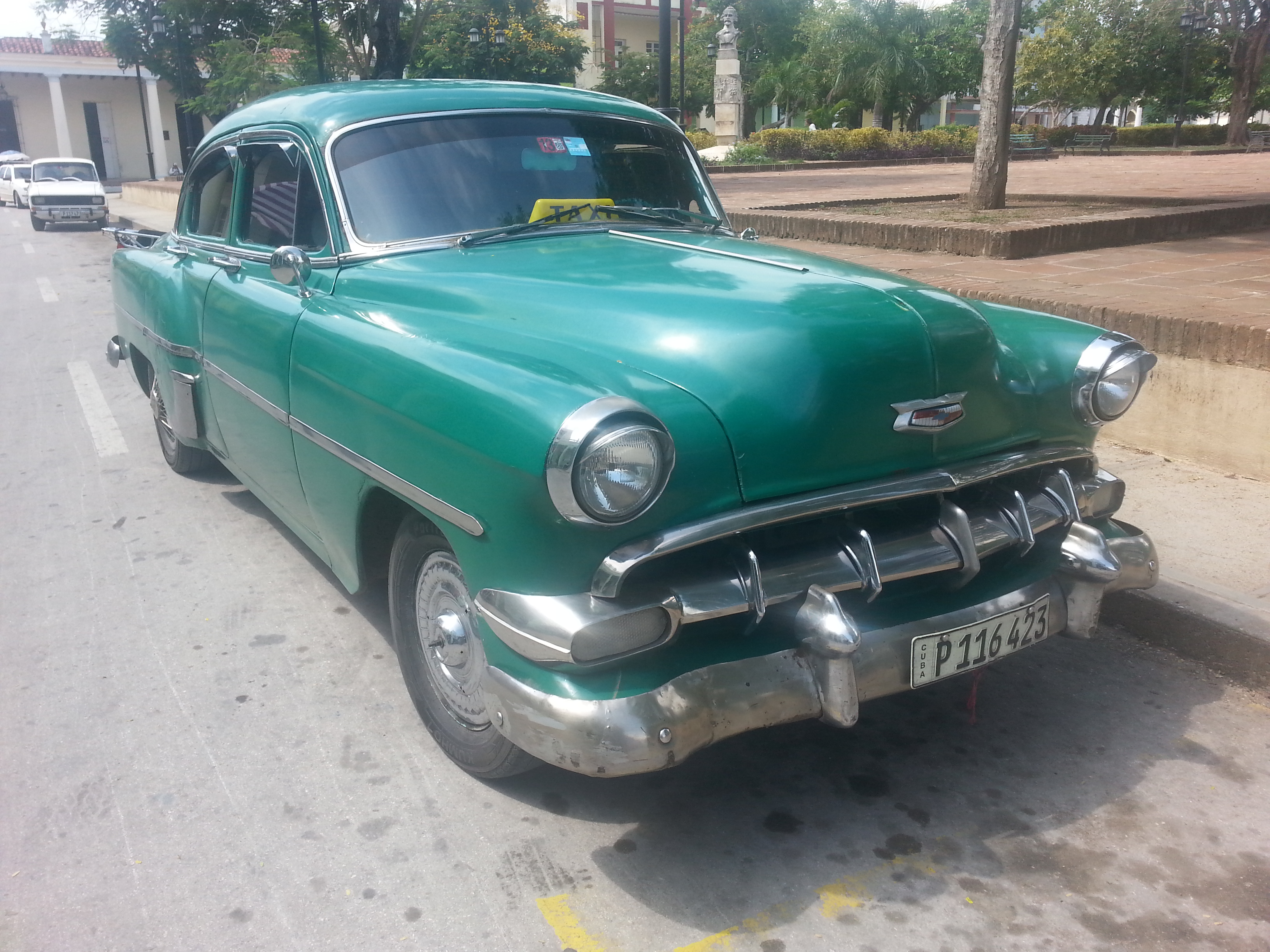 Julio, s Oldtimer Taxi Bj. 1954